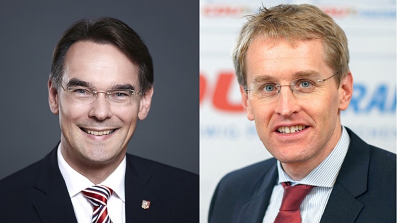 Ingbert Liebing und Daniel Günther Ingbert Liebing und Daniel Günther